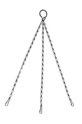 Nature ketting zwart 35 cm - afbeelding 1