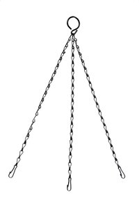 Nature ketting zwart 35 cm - afbeelding 1