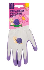 Talentools kinderwerkhandschoen slak 8/10 jaar
