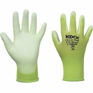 Kixx handschoen like lime maat 10 - afbeelding 1