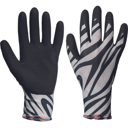 Kixx handschoen zebra white maat 7 - afbeelding 1