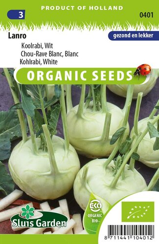 Koolrabi zaden Lanro BIO