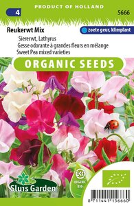 Lathyrus Odoratus zaden Reukerwt mix BIO bestellen