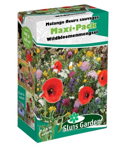 MaxiPack Wildbloemen incl kruiden 100 m²