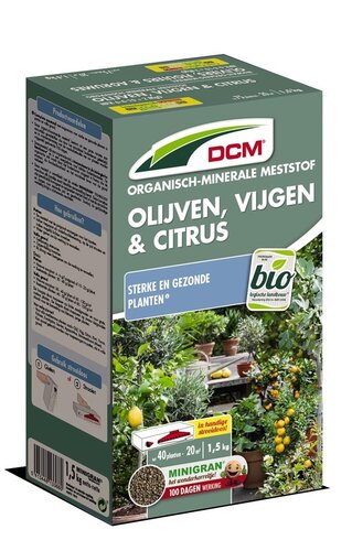 DCM olijven / vijgen / citrus mest 1.5 kg