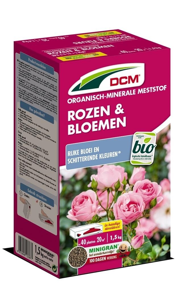 DCM rozen bloemen mest 1.5 kg - Koopzaden.nl