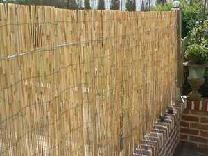 Nature bamboemat fijn 5x1.5 meter - afbeelding 2