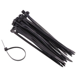 Nature kabelbinders tyraps nylon antraciet 15 cm 25 stuks