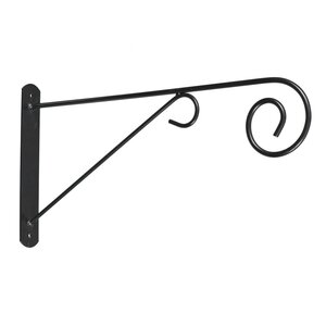 Nature muurhaak antraciet 48 cm - afbeelding 1