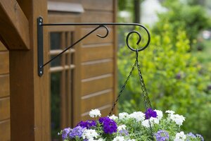 Nature muurhaak antraciet 48 cm - afbeelding 2