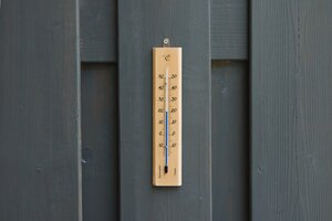 Nature Muurthermometer bamboe - afbeelding 2