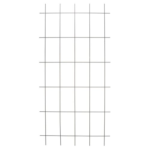 Nature plantklimrek metaal grijs 72,5 x 145 cm