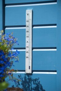 Nature thermometer aluminium - afbeelding 2