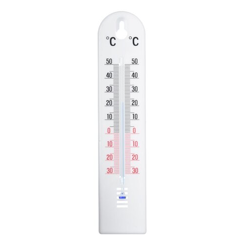 Nature thermometer polystyreen wit - afbeelding 1