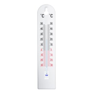 Nature thermometer polystyreen wit