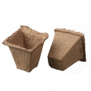 Nature turfpot 6 x 6 x 6 cm 16 stuks