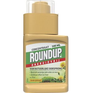 Roundup natuurlijk onkruidvrij concentraat 140 ml