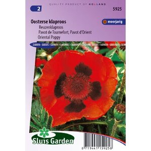 Papaver Orientale zaden Oosterse rode Klaproos