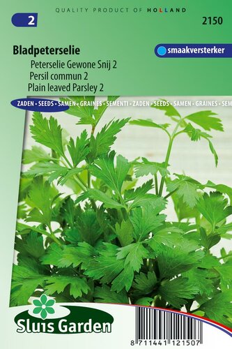 Peterselie zaden Gewone Snij 2