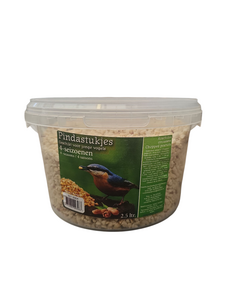 Pindastukjes 4-seizoenen emmer 2.5L