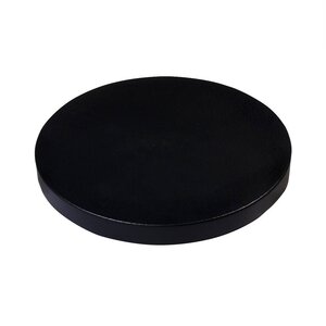 Nature planttrolley antraciet 39 cm rond - afbeelding 1