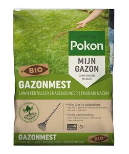 Pokon Bio gazonmest voor 75 m2