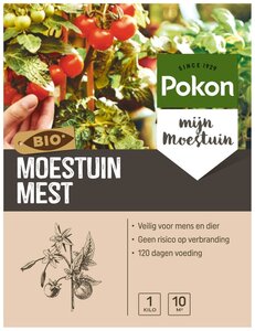 Pokon bio moestuinmest en voeding 1 kg