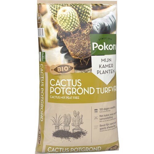Pokon cactus grond turfvrij 5 liter - afbeelding 1