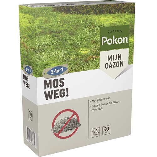 Pokon mos weg 1750 gram - afbeelding 1