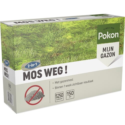 Pokon mos weg 5,25 kg - afbeelding 1