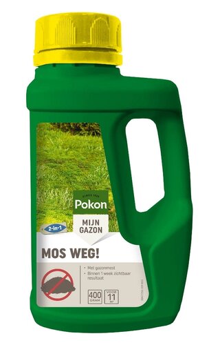 Pokon mos weg strooibus 400 gram