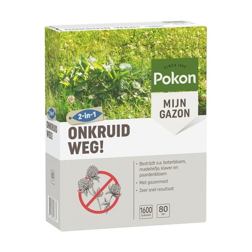 Pokon onkruid weg 1600 gram
