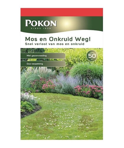 Pokon onkruidmosweg 50m2 3in1