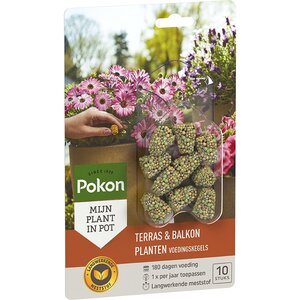 Pokon terras & balkon voedingskegels 10 stuks