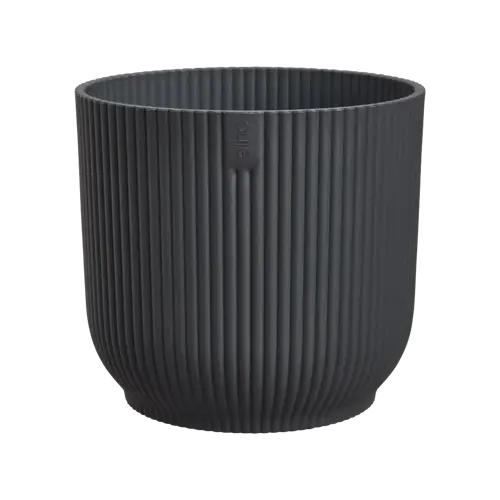 Elho Vibes fold round 35 antraciet - afbeelding 1