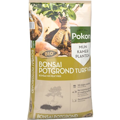 Pokon bonsai grond turfvrij 5 liter - afbeelding 1
