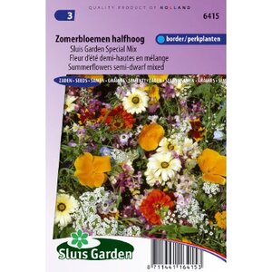 Bloemen zaden Zomerbloemen Halfhoge Gemengd