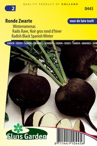 Ramenas zaden ronde zwarte