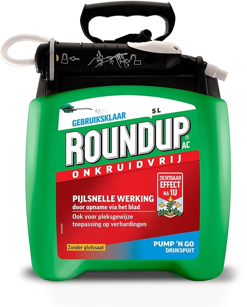 Roundup ac kant & klaar 5 liter zonder glyfosaat ...