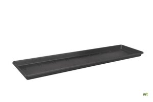 Elho green basic trough saucer 40 living black