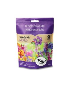 Seeds & Mixes Bloemenweide kleurenpracht 15m2