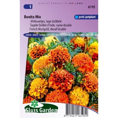 Tagetes Patula zaden Bonita mix afrikaan