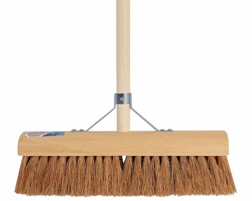 Talen tools bezem kokos 30 cm incl. steel - afbeelding 1