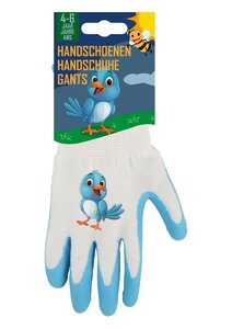 Talen tools kinderwerkhandschoen vogel 4/6 jaar