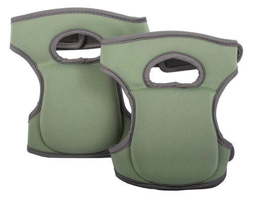 Talen tools kniebeschermer memory foam groen