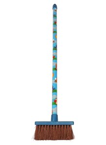 Talen tools mini bezem blauw
