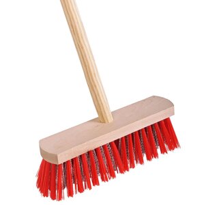 Talen tools onkruidbezem rood/staal incl.steel
