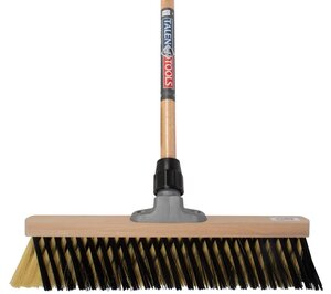 Talen tools X-bezem binnen creme zwart compleet
