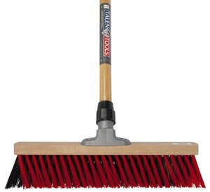 Talen tools X-bezem buiten rood/zwart compleet