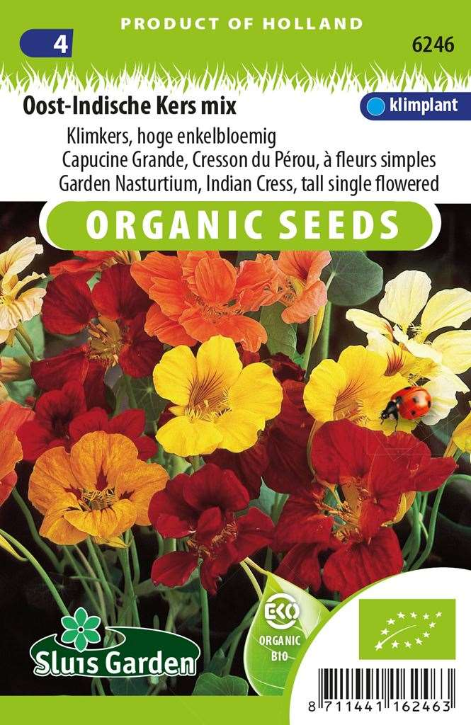 Tropaeolum Majus Zaden Oost Indische Kers BIO Bestellen Koopzaden nl tropaeolum-majus-zaden-oost-indische-kers-bio-bestellen-koopzaden-nl